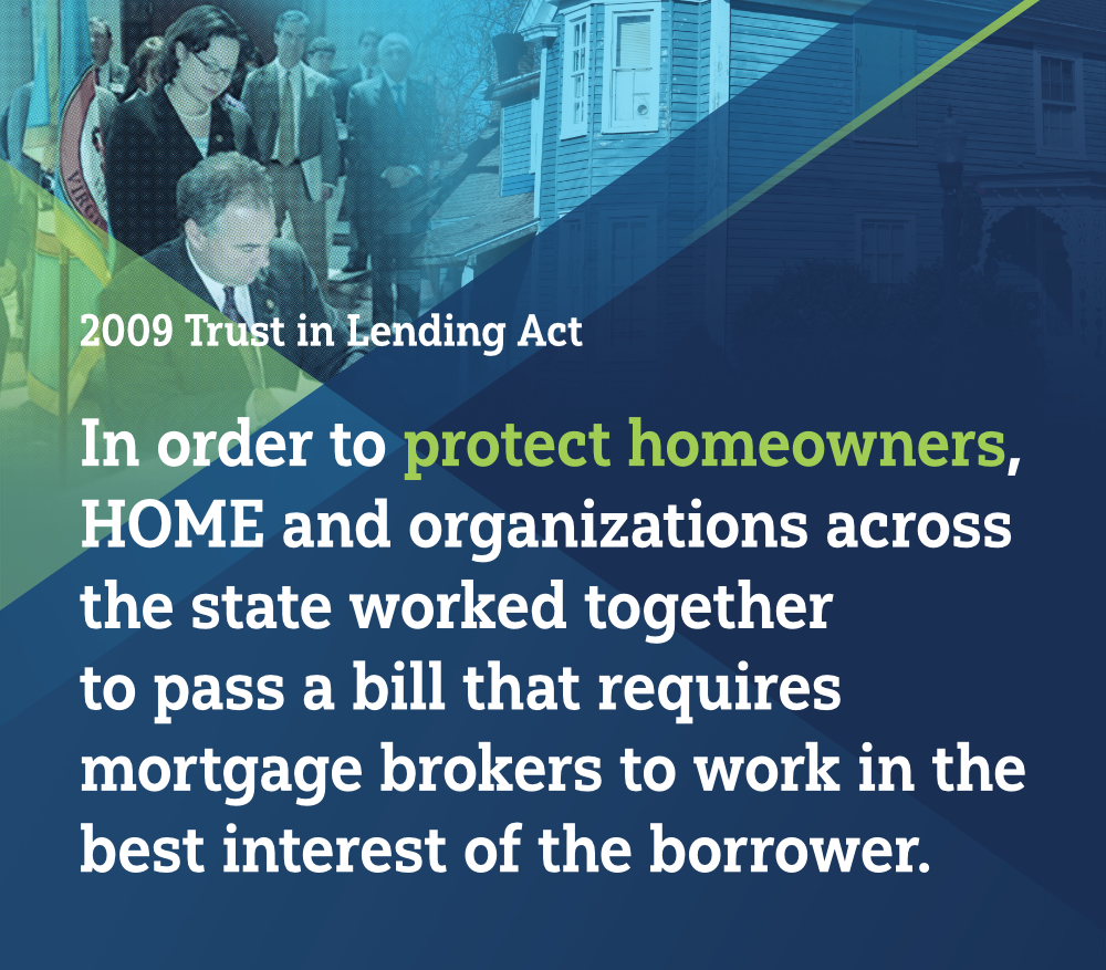 Collage of materials about the Trust in Lending Act.